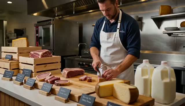 Salt Spring Island Cheese farm market