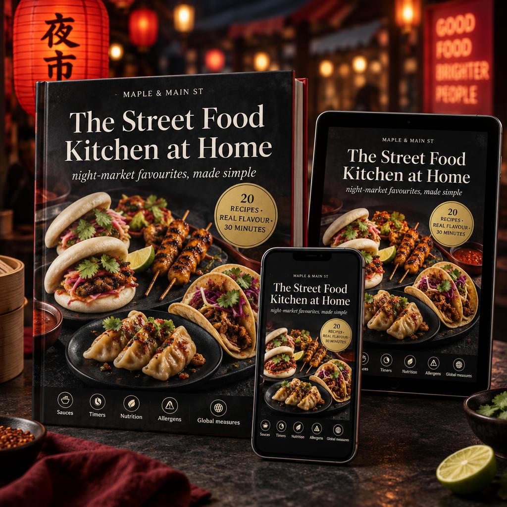 The Street Food Kitchen at Home cover