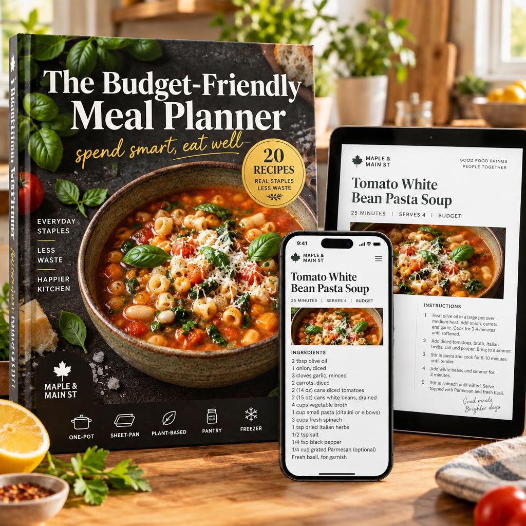The Budget-Friendly Meal Planner cover