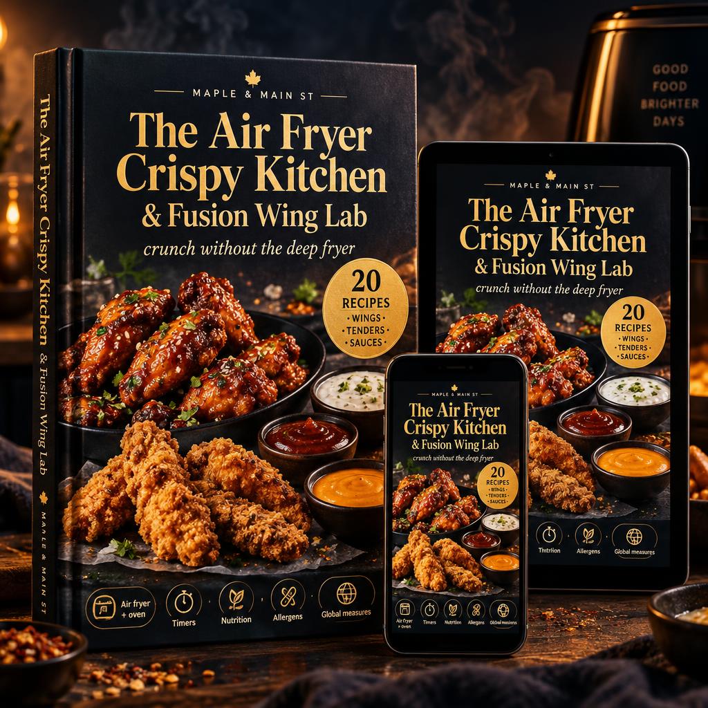 The Air Fryer Crispy Kitchen & Fusion Wing Lab cover
