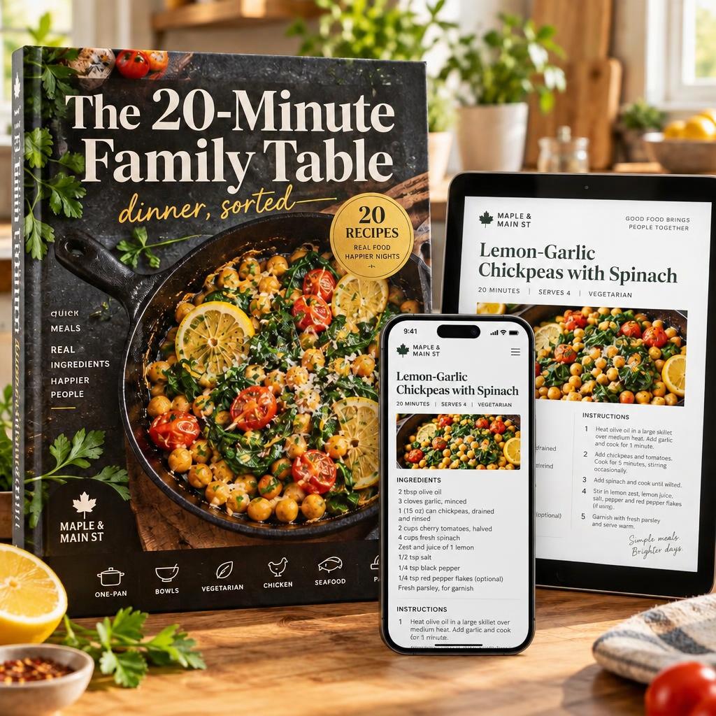 The 20-Minute Family Table cover